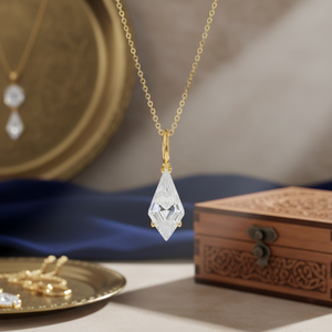 Nuevo diseño geométrico delicado forma de encanto turco hecho a mano al por mayor joyería de plata de ley 925 - Product Image 3