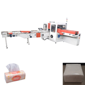 Macchina per Confezionamento Tridimensionale di Fazzoletti Morbidi Completamente Automatica Xinyun, Motore con Riduttore, 100-150 Pacchetti/Min, 380V 50Hz, Certificazione CE - Product Image 1