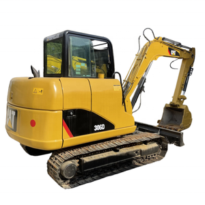 รถขุดไฮดรอลิก CAT306D มือสองสภาพดี รถขุดขนาดเล็ก Caterpillar 306D สำหรับขาย PC60-7 SY60C DX60 305.5E - Product Image 1