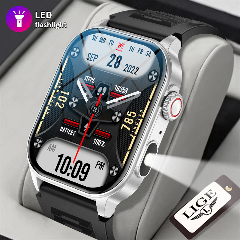 Lige-BWKM02-Watch-IP68-Sports-