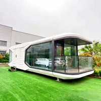 Capsule spatiale préfabriquée de conception moderne et luxueuse avec système intelligent, vente en gros d'usine