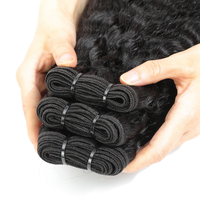 Extensions de cheveux naturels 100% humains, alignées aux cuticules, pointes épaisses, sans perte ni nœuds