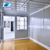 Zhongnan hôpital dortoir travail hôtel déplier modulaire préfabriqué petite maison pliante pliable conteneur maison avec toilettes