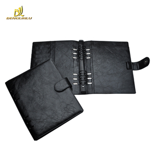<span class=keywords><strong>Cartera</strong></span> de cuero de PU A4 de Venta caliente con bolígrafo de cierre de cremallera y bolsillo de calculadora - Product Image 4