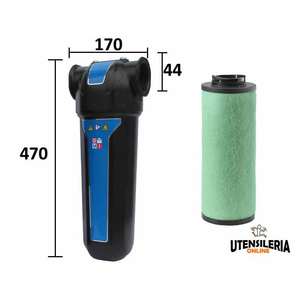 Filtro separador de aceite de alta eficiencia AF800 grado HF OMI 13333 l/min - Product Image 1