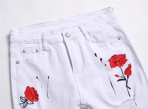 Embroidered <strong>Jeans</strong> - Product Image 5