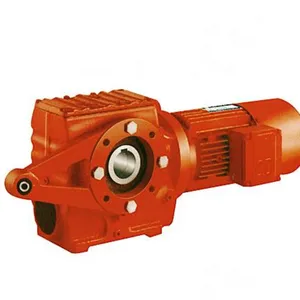 China Guomao supplier reduction gearbox helical worm gearmotor with AC motor