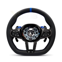 Volant en cuir LCI avec boutons bleus M1 M2 pour BMW X5 G05 X6 G06 G20 G22 G30 M2 G87 M3 G80 M4 G82 G42 M5 F90 F97 M340i