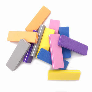 Kit de blocs de ponçage <span class=keywords><strong>pour</strong></span> <span class=keywords><strong>les</strong></span> <span class=keywords><strong>ongles</strong></span>, accessoire de manucure, papier de ponçage, limes, 180/100, vente en gros, 10 pièces - Product Image 3