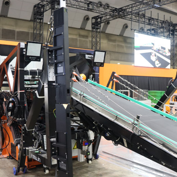 automatic container loading unloading robot