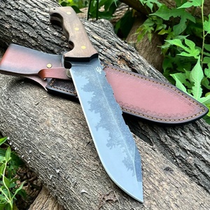 มีดพับยุทธวิธีคุณภาพสูง ML C8 ปรับแต่งได้ ใบมีดเหล็ก ปลอกพลาสติก OEM ด้ามไม้ หุ้มหนัง ใช้สำหรับพกพา EDC - Product Image 5