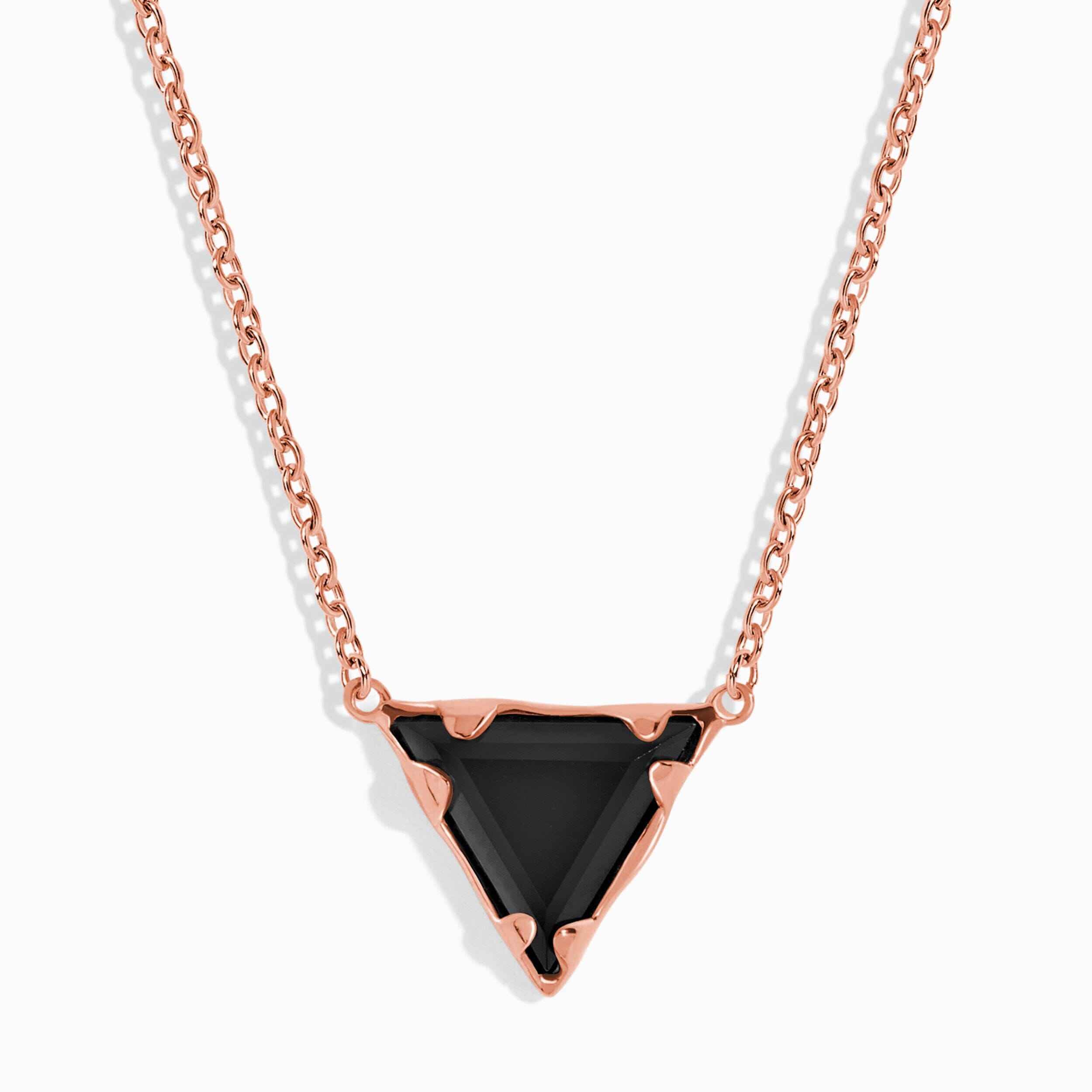 Black Onyx-Rose Gold Color