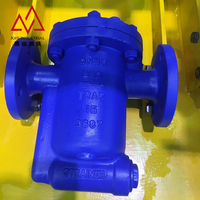 Válvula Trampa de Vapor Tipo Cubo Invertido Vertical con Brida de Acero Fundido ASME B16.34 DN20 DN50 DN88 PN25 WSB con Diseño de Sello de Agua