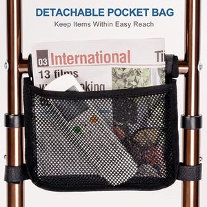 Bastones de Apoyo para Caminar LQX HEPO para Personas Mayores, Ayuda para el Equilibrio y la Movilidad Diaria con 4 Puntas, Barras de Apoyo para Inodoro para Ancianos - Product Image 3