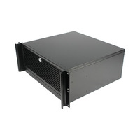 Chasis de Servidor en Rack 4U con Ventiladores Frontales de 380 mm, Chasis de Servidor de Computación en la Nube con Bloqueo para Aplicaciones Industriales