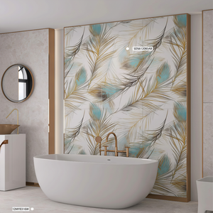 Azulejos de Porcelana con Diseño Floral Tallado al Estilo Francés, 600x1200mm, Acabado Mate <span class=keywords><strong>para</strong></span> <span class=keywords><strong>Cocina</strong></span> y Comedor - Product Image 2