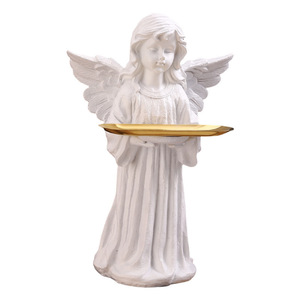 Mystic Arts Angel <b>Tray</b> Ornament Resin Figurine <b>Decorative</b> <b>Trays</b> Home <b>Decoration</b> - Product Image 4