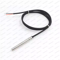 Tube plat étanche 6x30mm 10M petit Sonoff DHT11 capteur de température pobe DS18B20