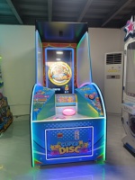 Groothandel Super Disc Throwing Arcade Machine Muntenautomaat Ticket Spelautomaat voor Spelhallen