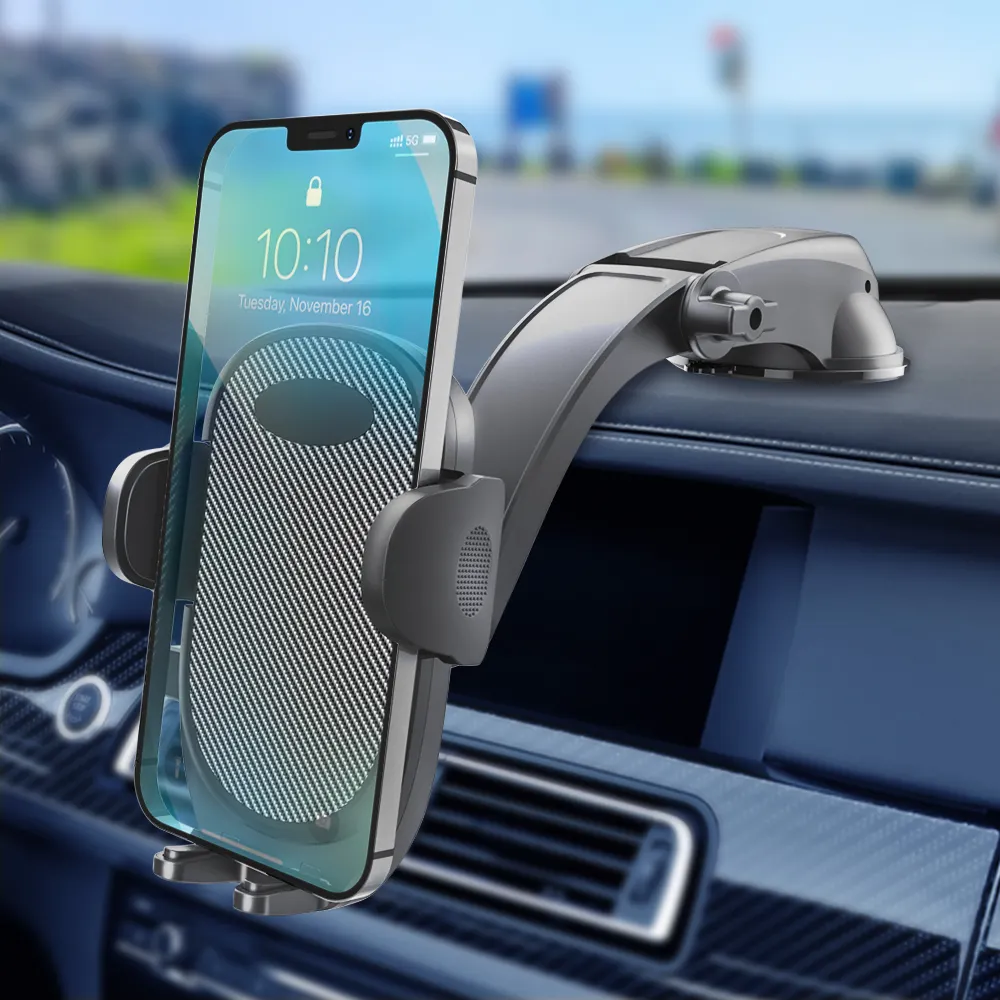 Trending 2022 Mobile Mount Dashboard Car Phone Holders Cellphone Holder for Car Suction Cup Holder Mobile Stand Car Phone Mount