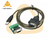 Cable de puerto serie USB a RS485/422 FTDI PL2303 chip RS485 cable convertidor de puerto serie USB de grado industrial