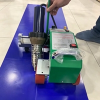 Nouvelle machine de soudage à air chaud en gros pour bannières publicitaires, bâches PVC et membranes de protection solaire 2600W 110V/220V