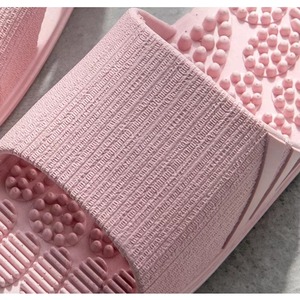 Greatslides Nuevas Sandalias Planas de Verano, Sandalias Masculinas Azul Oscuro, Pantuflas de Masaje, Pantuflas Abiertas para Hotel y Baño - Product Image 4