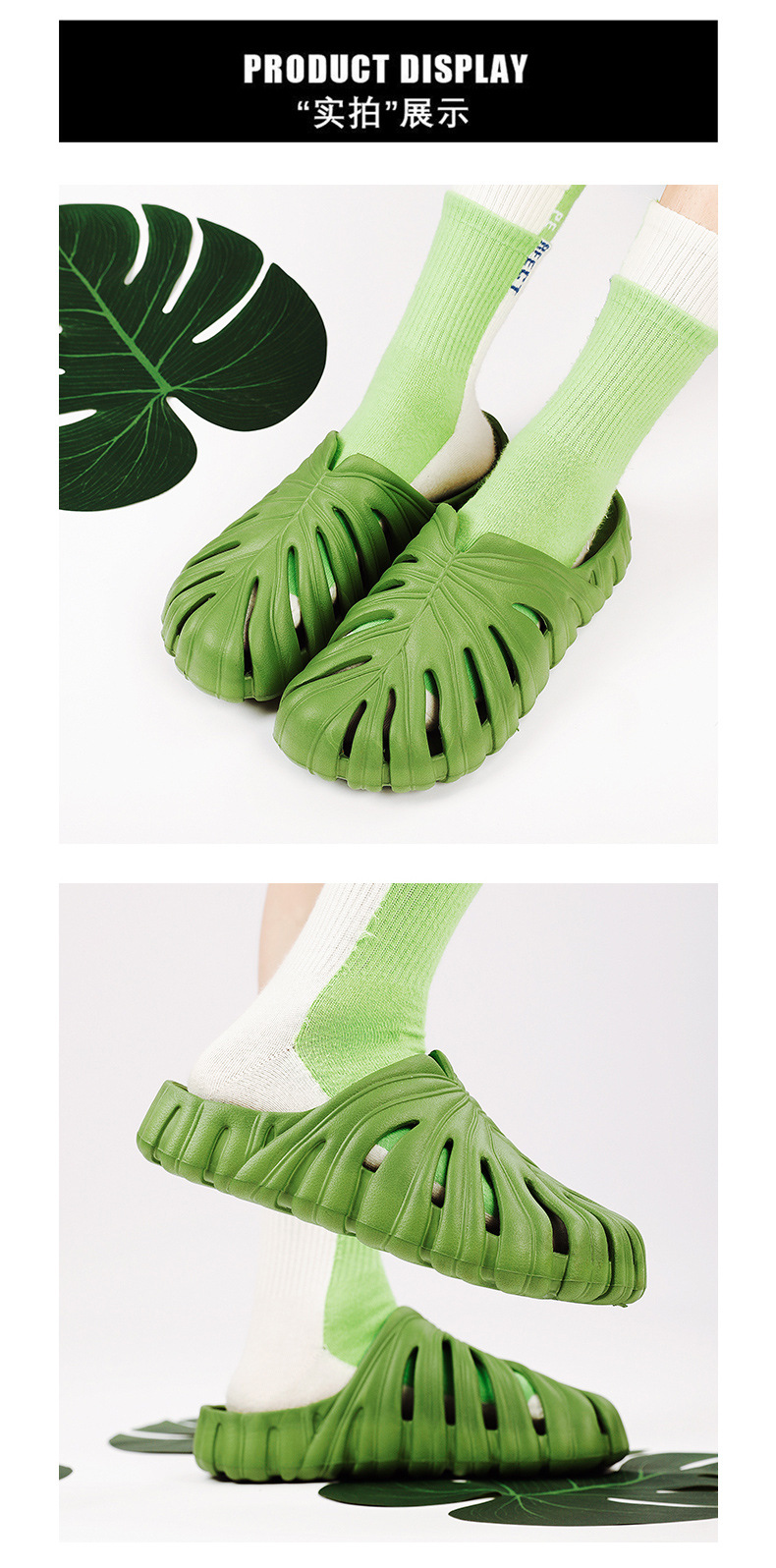 Summer Outdoor Beach Men Slippers Sandals Shoes Personality Slides Slippers Manufacturer