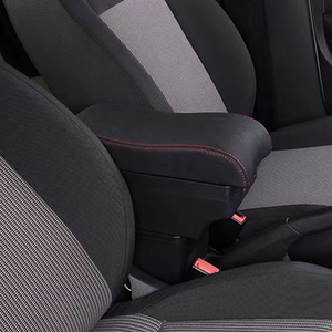 Boîte d'accoudoir de voiture Boîte de rangement double couche Chargement USB Rehausser le contenu du magasin Central Accessoires d'accoudoir <span class=keywords><strong>pour</strong></span> <span class=keywords><strong>Toyota</strong></span> <span class=keywords><strong>Yaris</strong></span> - Product Image 4