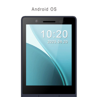 Téléphone portable Android 4G avec écran tactile de 2,8 pouces, clavier et applications WhatsApp, Facebook, YouTube