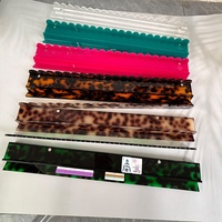 Nouvel ensemble de luxe en acrylique à motif coquillage, comprenant un support de rangement portable pour Mahjong et une règle de placement des tuiles, pour table de Mahjong américaine personnalisée, 4 pièces