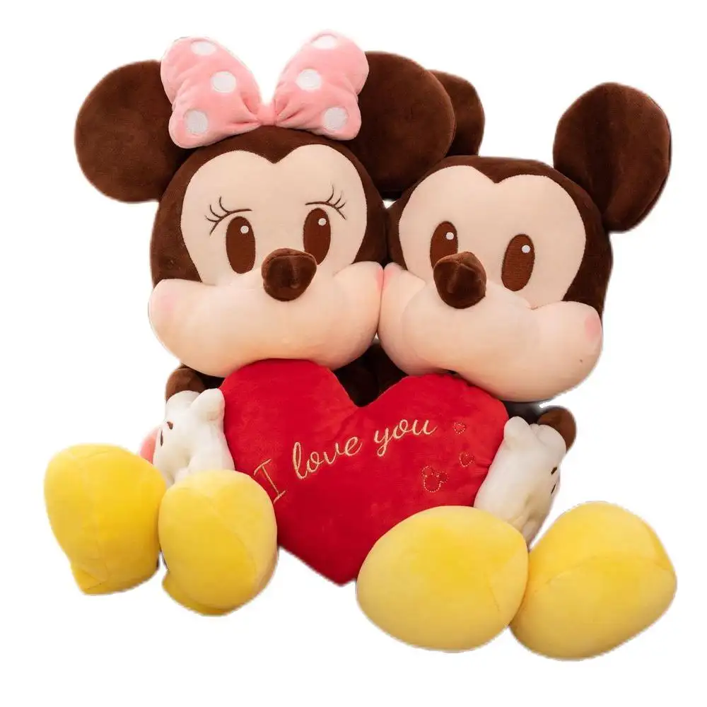 Hot Sale Hug Love MK Mouse Valentine's Day Birthday GIfts Cartoon Characters Stuffed Animal Plush Toys