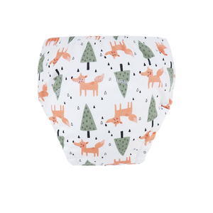 만화 인쇄 아기 기저귀 바지 90/100/110 CM 재사용 방수 단단한 면 훈련 팬티 - Product Image 5