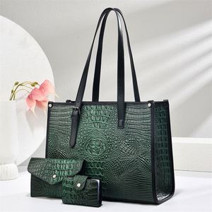 Bolsos de Mano para Mujer al por Mayor, Juego de 3 Bolsos de Mano de Piel Sintética Impermeable - Product Image 6