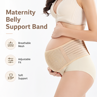 Bande ventrale confortable et respirante pour femmes avec logo personnalisé pour les soins abdominaux ceinture de maternité pour femmes enceintes taille ferme soutien du dos