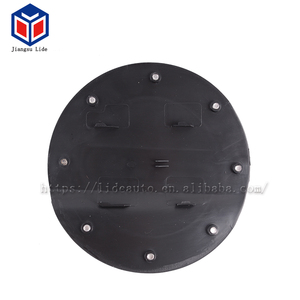 Couvercle noir de réservoir de carburant pour <span class=keywords><strong>Mustang</strong></span> <span class=keywords><strong>GT</strong></span>, 2 pièces, noir avec <span class=keywords><strong>Logo</strong></span> 5.0 pour modèles de 2015 à 2018 - Product Image 4