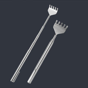 Rascador de espalda telescópico de acero inoxidable, 1 Uds., Clip de bolígrafo telescópico, rascador de espalda portátil, herramienta de masaje de picazón - Product Image 5