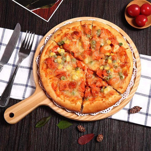 Plateau en <span class=keywords><strong>bois</strong></span> pour <span class=keywords><strong>Pizza</strong></span> en bambou écologique, plateau à Sushi, plateau en <span class=keywords><strong>bois</strong></span> pour <span class=keywords><strong>cuisson</strong></span> de <span class=keywords><strong>Pizza</strong></span>, assiette à Steak avec poignée, vente en gros, 100% - Product Image 2