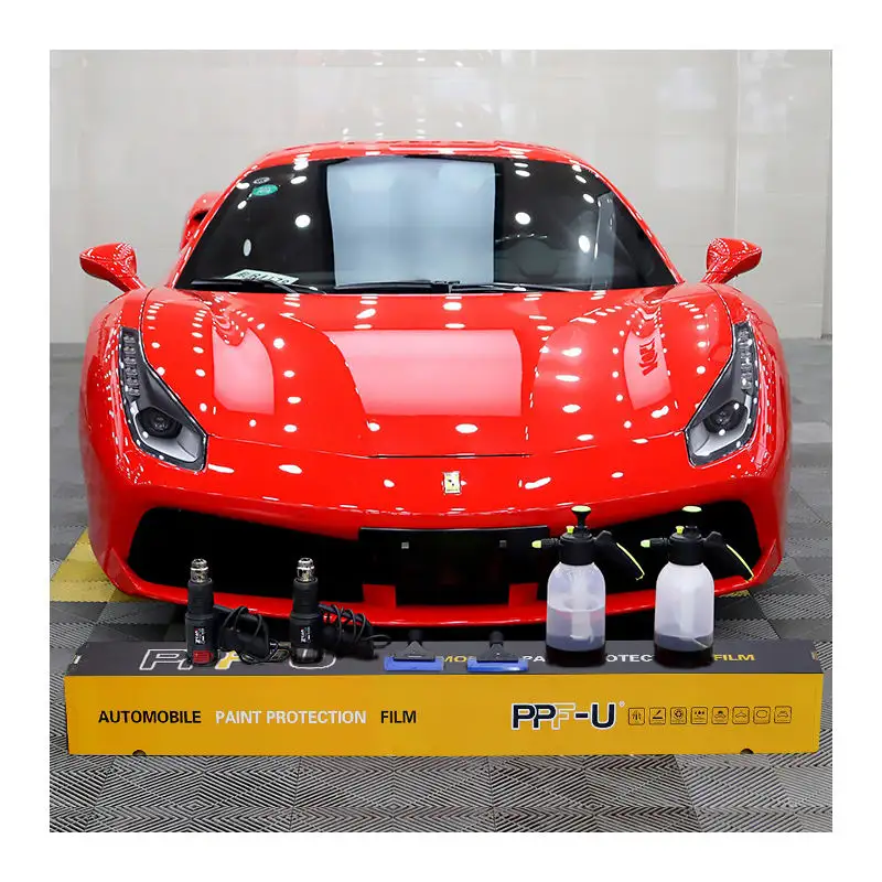 PPF-U 7.5 mil fornitore Anti-scratch Self Heal Tpu Clear Paint Protection Wrapping 1.52*15m Ppf Film autoguarigione PPF Roll
