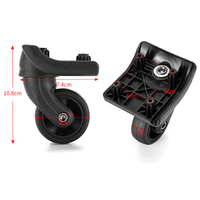 Maleta De 4 Ruedas Roue Pour Valise Vis Pièces Bagages Roue Pièces Bagages Roue Remplacement