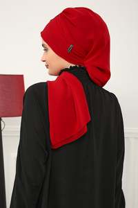 MOTIVE FORCE Bonne Qualité et Confortable Long Turban Bandeau Instantané Unique Hijab Designer <span class=keywords><strong>Bonnet</strong></span> Vente en Gros - Product Image 6
