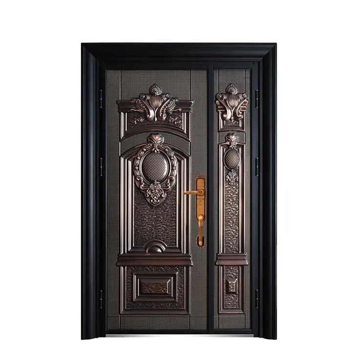 Fancy Steel Main Door Design Modern Security Entry Door