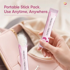 Poudre de Probiotiques Personnalisée 100 Milliards UFC, Supplément Prébiotique pour la Santé Intestinale Adulte, Soutien Digestif, <span class=keywords><strong>Aliment</strong></span> Santé, Vente <span class=keywords><strong>en</strong></span> Gros - Product Image 2