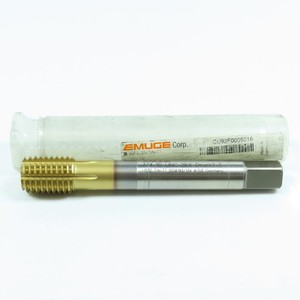 PLC <strong>Emuge</strong> CU92F000.5016 3/4"-10 Thread Forming <strong>Tap</strong> HSS TiN Coated Warranty Product - Product Image 1