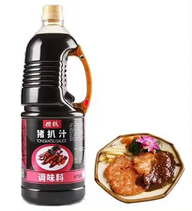 Custom Service 1.8L Cooking Sauces Tonkatsu Sauce Pork Steak Sauce