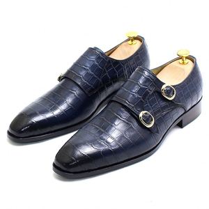 Chaussures habillées en cuir véritable pour hommes, qualité supérieure, style italien, chaussures formelles faites à la main, chaussures de mariage - Product Image 2
