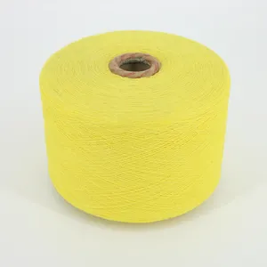 Factory Wholesale Customized Colors Polyester Cotton Cone Blended Yarn For Knitting Socks