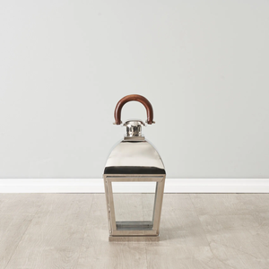 WB INC INDIA Luxury <b>Silver</b> Plated Steel <b>Lantern</b> Small Decorative Home Showpiece for Birthday Christmas Metal Birthday Christmas - Product Image 5