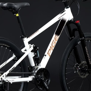 Mountain Bike giovanile-telaio in acciaio resistente con nastri riflettenti e postazione del sedile chiudibile a chiave - Product Image 5