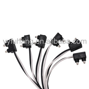 2핀 방수 램프 커넥터 플러그 20AWG 전원 케이블 플러그 - Product Image 2